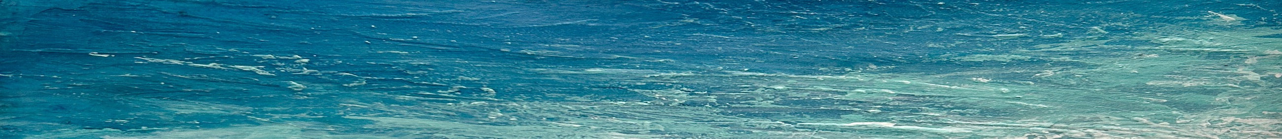 Teal water banner image
