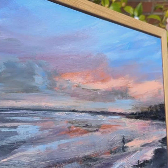Helens Bay first light swim close up video